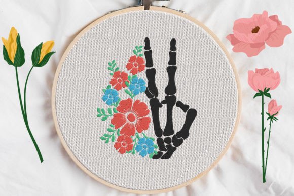 Bones and Flowers Embroidery: A Seller’s Review