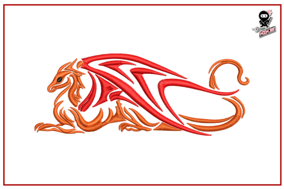 Dragon Machine Embroidery: A Fantasy Craft Fair Review