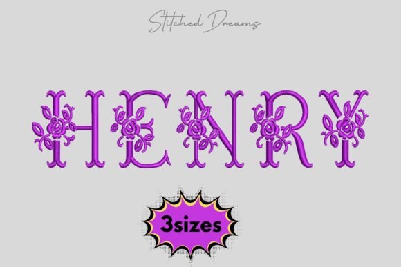 Henry Name Embroidery Design Review