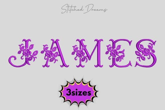 James Name Embroidery Design: A Holiday Review
