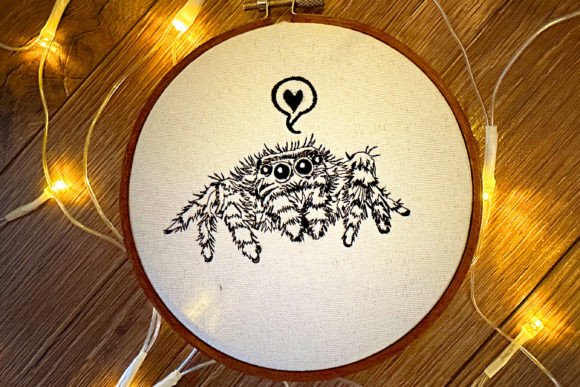 Review: Cute Spider Machine Embroidery Design