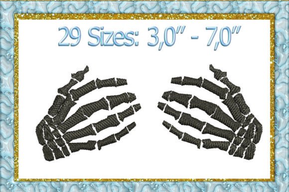 Review: Skeleton Hand Embroidery Design for Craft Fairs