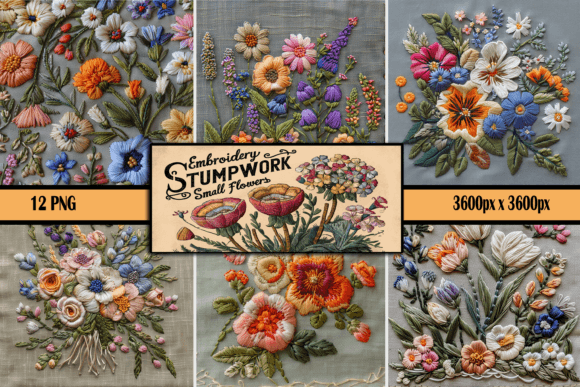 Reviewing Embroidery Stumpwork Small Flowers for Craft Fairs