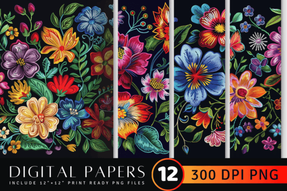 Reviewing Flowers Embroidery Pattern for Holiday Sales