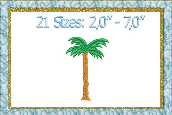 Reviewing Palm Tree Embroidery for Craft Fair Success