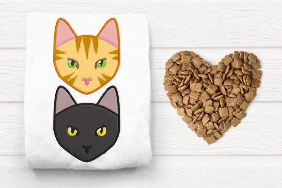 Reviewing Realistic Cat Face Applique Embroidery