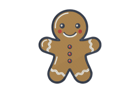 Reviewing the Gingerbread Machine Embroidery File