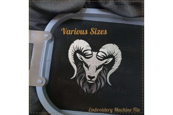 Reviewing the Ram Embroidery Design for Custom Gifts