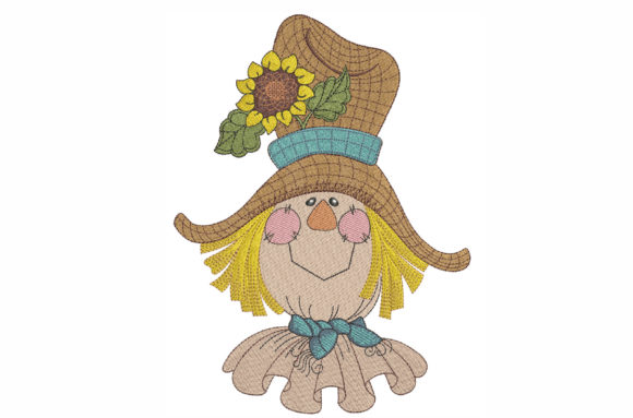 Reviewing the Scarecrow Pumpkin Embroidery Design