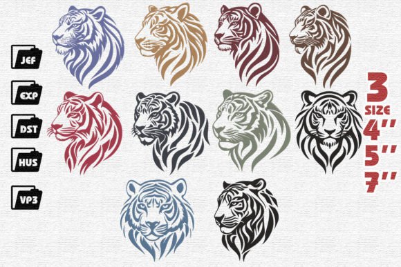 Reviewing the Tribal Tiger Embroidery Set