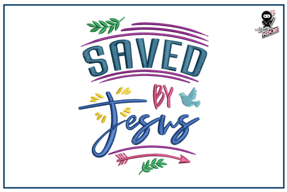Saved by Jesus Embroidery: A Craft Fair Review